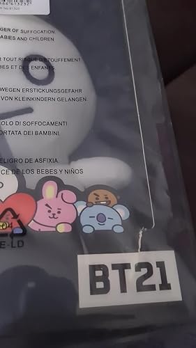 AURORA, 61493, BT21 Productos Oficiales ANG Invierno, Juguete Suave, Orado Y Azul – Yaxa Guateala