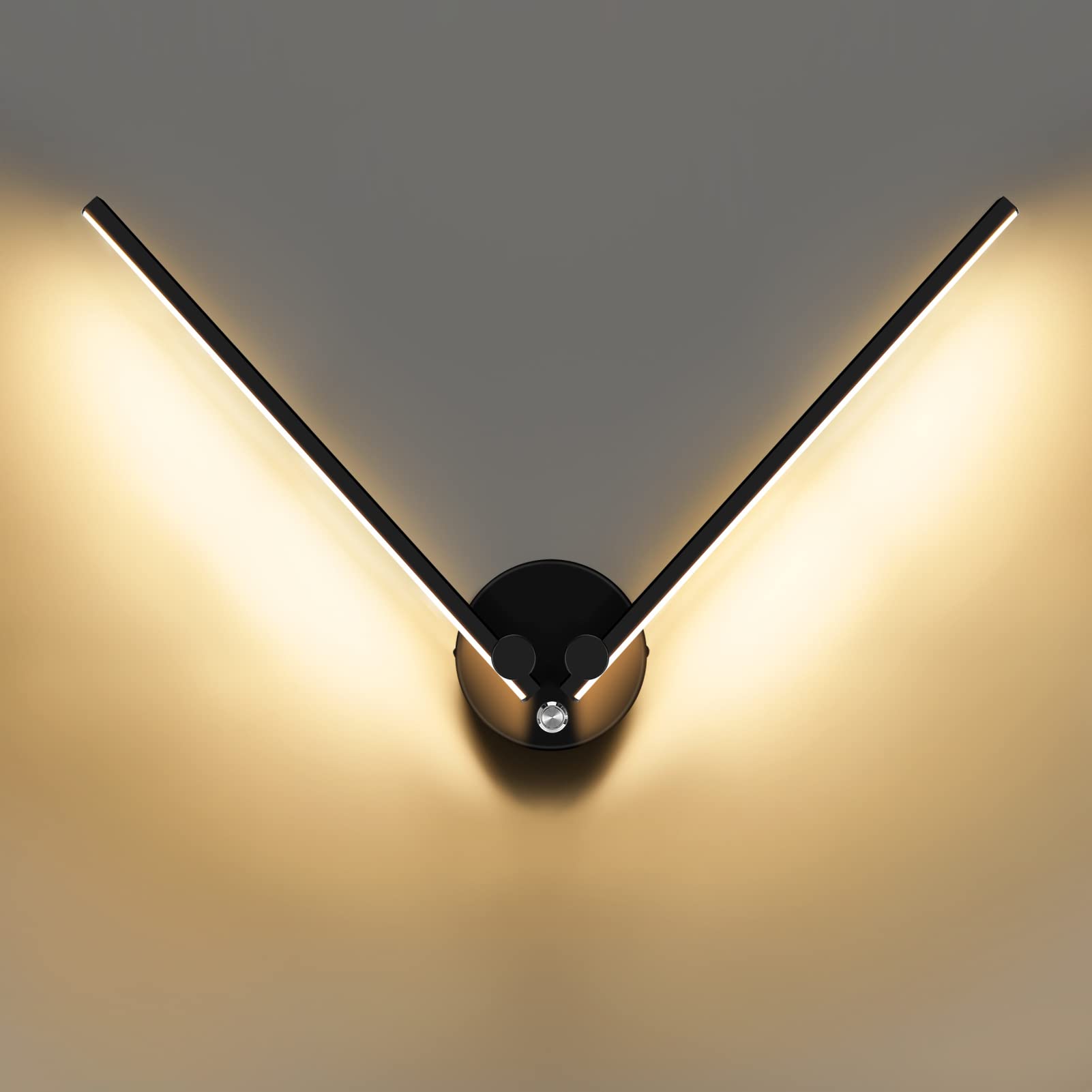 KAWELL 12W Moderne LED Wandleuchte mit Schalter Innen LED Wandlampe