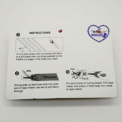 Honeysew BIAS TAPE MAKER Set 6Mm 12Mm 18Mm 25Mm Sewing Quilting Tools  thumb #1