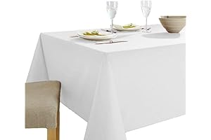 Wenlian Tablecloth: A Classic White Cotton Cover for Your Table