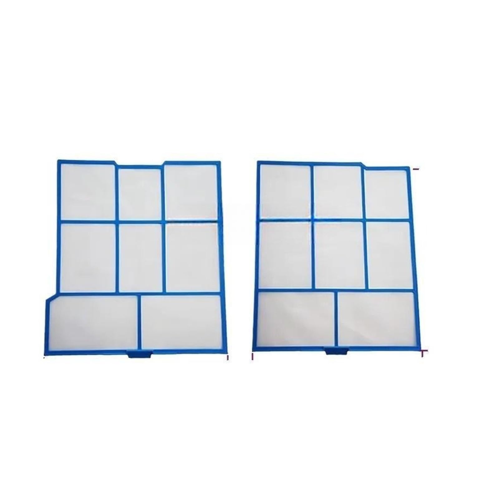 Set di filtri for condizionatore d'Aria, Sinistro 31,5 x 29,8 cm, Destro 31,5 x 28,5 cm, compatibili con Hitachi, Macchine Vecchie(B 32.8cmx L30 R29.2)