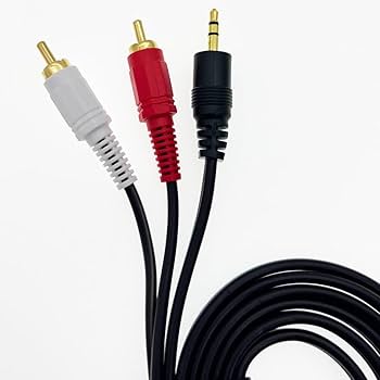 Amazon | Hjiopkul 1.35メートル2RCA(赤・白) 変換 オーディオ