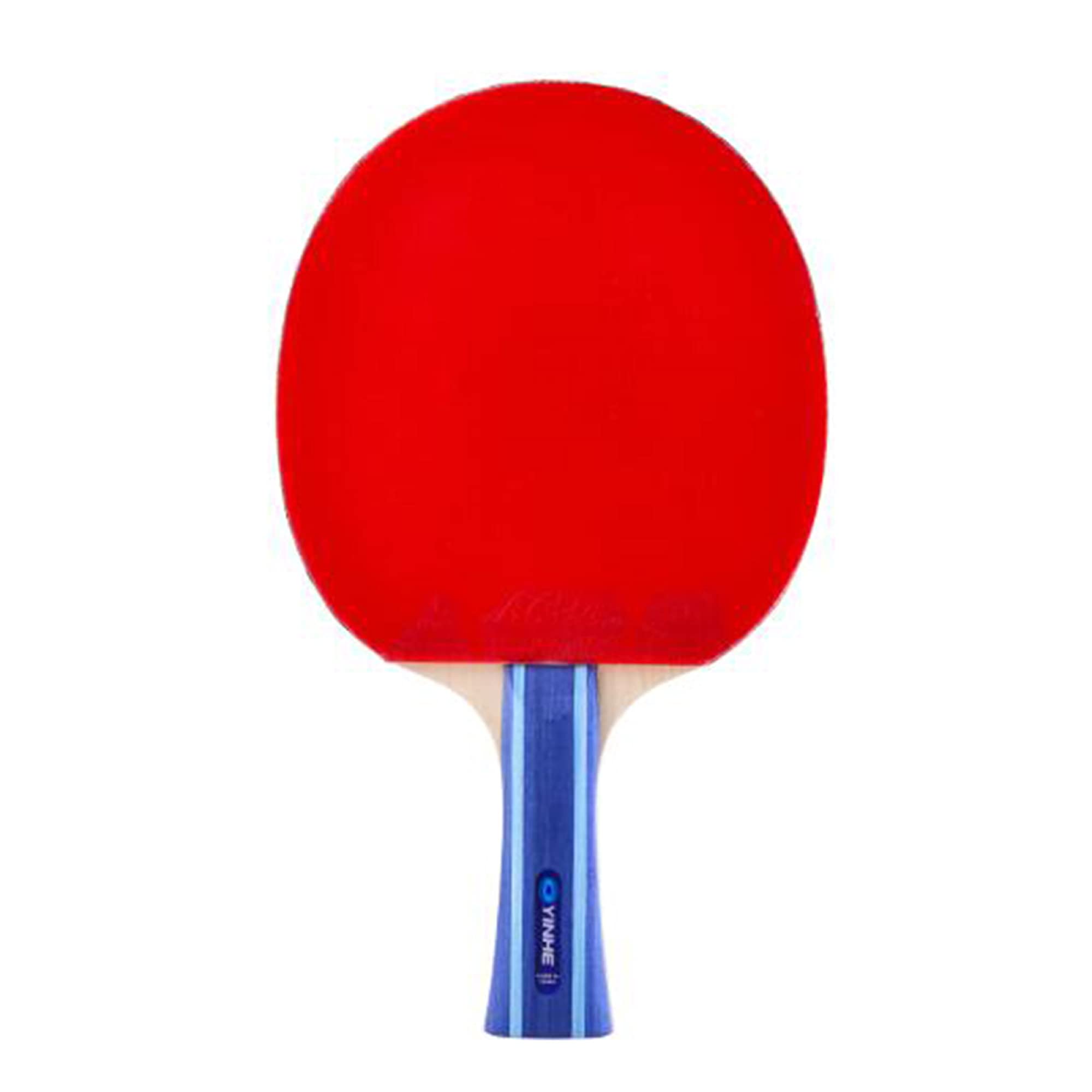 Table Tennis Bats, Professional Ping Pong Racket Paddle with Bag,7-Ply Wood Bottom Plate / 7 Stars/Short Handle,Table Tennis bat(Long Handle)