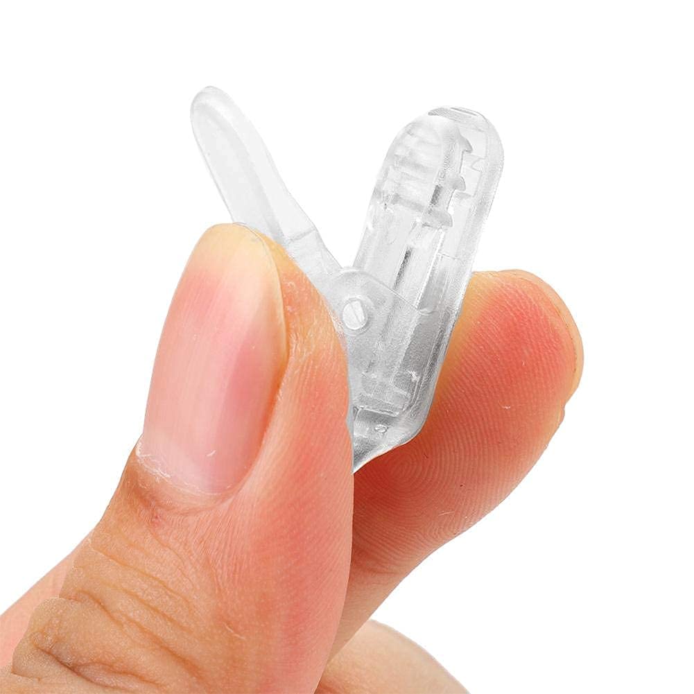 20 PCS/Pack Carpas Clip Carpa de plástico Abrazadera Carpa de mandíbula Broches Toldo Cuerda de Viento Abrazadera para Acampar al Aire