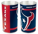 Houston Texans 15 inch Waste Basket