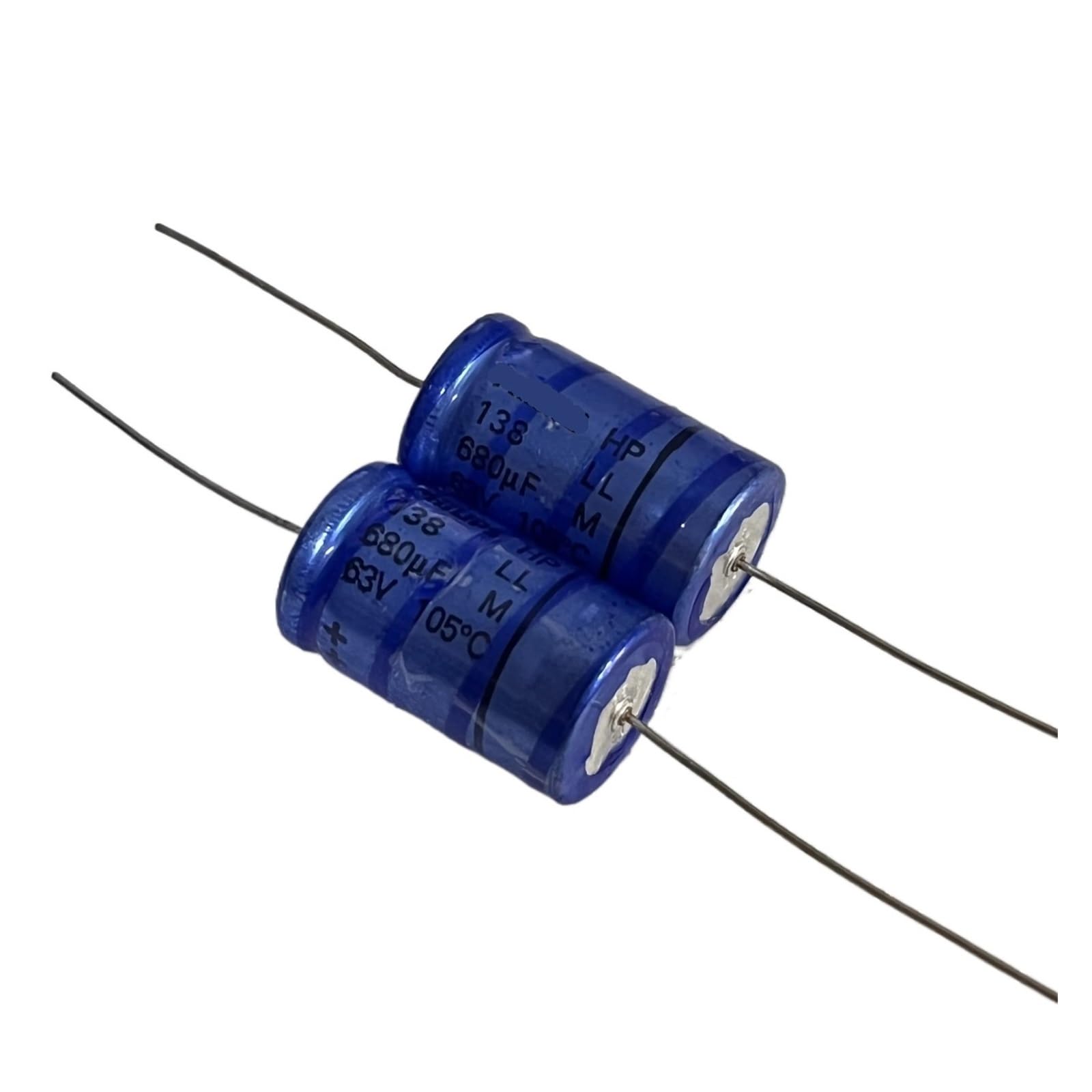 LEOTNNDQ 1PCS LL138 Series 680UF 63V Audio Filter Capacitor
