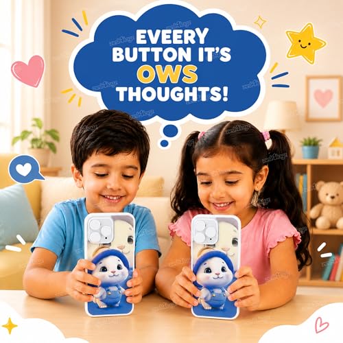 Image of Zest 4 Toyz Toy Phone for Kids | Educational Toy Mobile Phone | 28 Learning Mode Keys | Type - C Rechargeable | Pretend Play Mini Cell Phone Toy | Birthday Gift for Boys & Girls - Pack of 1