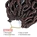 MarchQueen 6 Packs New Goddess Locs Crochet Hair 18Inch River Locs Boho Style Curly Faux Locs Crochet Hair Pre Looped Fauxlocs Crochet Braids Hair Extensions For Black Women (18