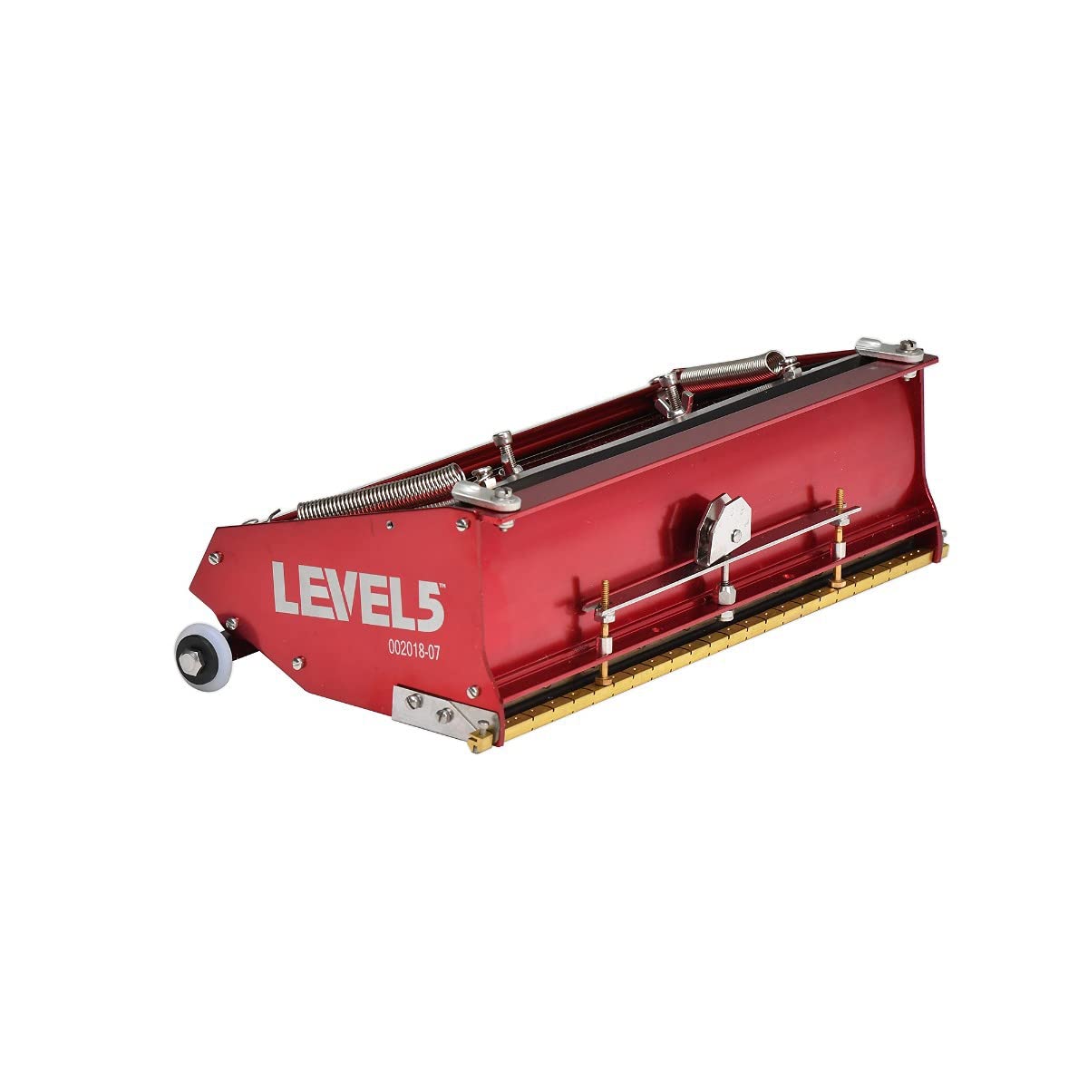 12-Inch Flat Box - LEVEL5 | Pro-Grade | Easy Clean | Drywall Sheetrock Gyprock Wallboard Finishing | 4-766