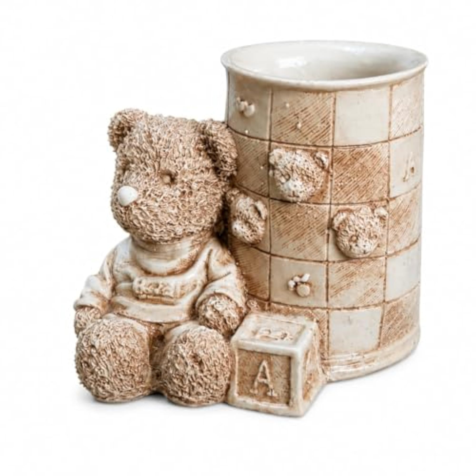 Decorative Bear Ash Tray Cigarette Holder