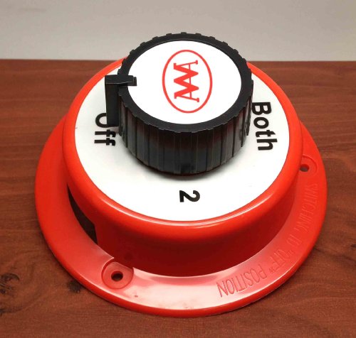 Pactrade Marine Boat RV Main Battery Switch 300A Continuous Duty at 6V 150A at 12V