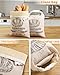 2 Pack Beeswax Bread Bags for Sourdough,Reusable Organic Linen Beeswax Bread Bag for Homemade Sourdough 17 x 12.6 Inches Food Storage Cloth Bag – Freezer-Friendly & Freshness Preservation (Beeswax)