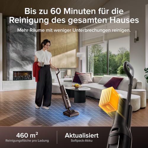 roborock F25 Pro Turbo Nass Trockensauger, 25.000 Pa, 60 Min Laufzeit – Ansicht 5