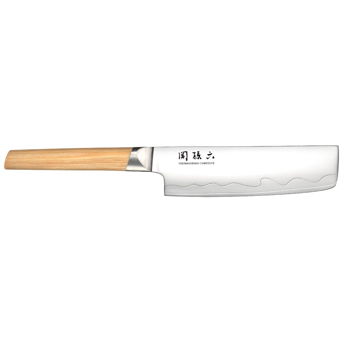 Couteau Nakiri 16,5 cm KAI Seki Magoroku Composite acier inoxydable