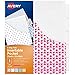 Avery Dividers for 3 Ring Binders, 5 Tab Binder Dividers, Plastic Binder Dividers with Pockets, Insertable Big Tabs, Vibrant Geometric Patterns, Works With Sheet Protectors, 1 Set (07708)