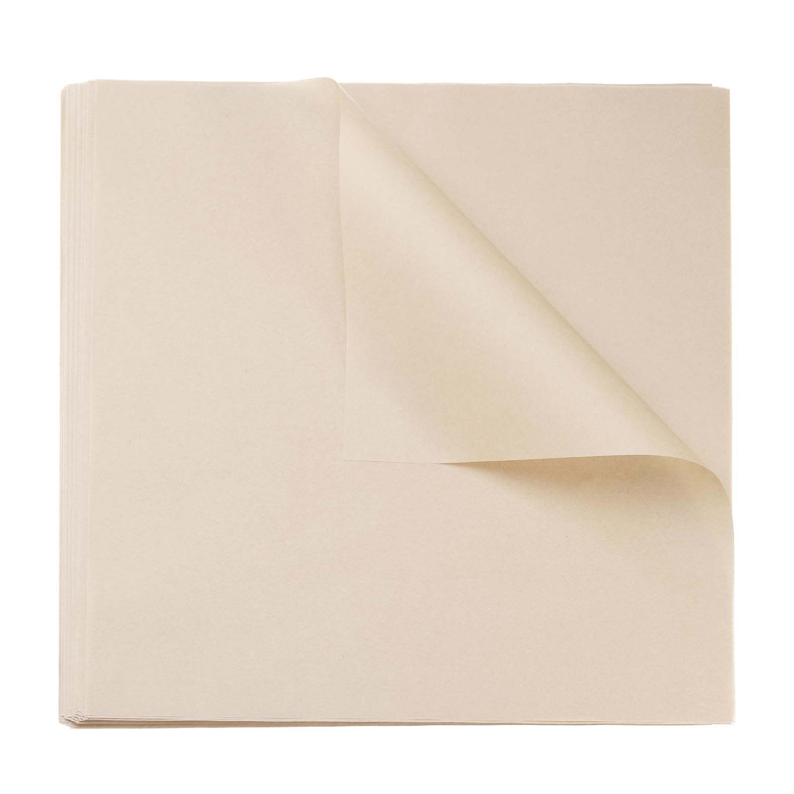 sourcing map 100pcs Parchment Paper Square Sheets 11.02" x 11.02" Oil-Absorbing Dry Food Wrapping Paper for Sandwich Baking Paper Liners Picnic Basket Bread Hamburger Wrap Kitchen, Wood Color