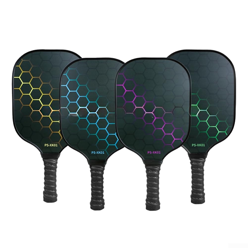 Set Pickleball di 2 Racchette + 4 Palline Set Pickleball di 2