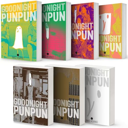 Goodnight Punpun Volume 1-7 Collection 7 Books Set By Inio Asano