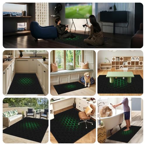 Tapis de chaise d'ordinateur protège-sol contre rayures de roulettes - 8