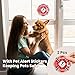 PETCOMING Never Rust Plastic Dog door, Large Doggy Door, Doggie Door for Easy Install in Interior and Exterior Doors or Wall, Double Magnetic Flaps, Closing Panel, Pet Door for Pet Up to 100lb (Large)