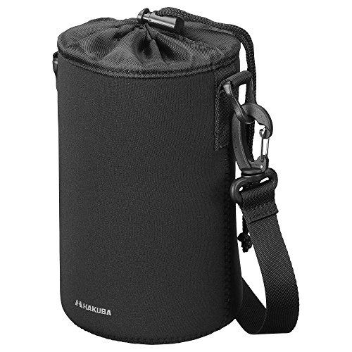 ??? Hakuba Replacement Lens Case Slim Fit 02 Lens Pouch 110-180 Black KLP-S02-1118