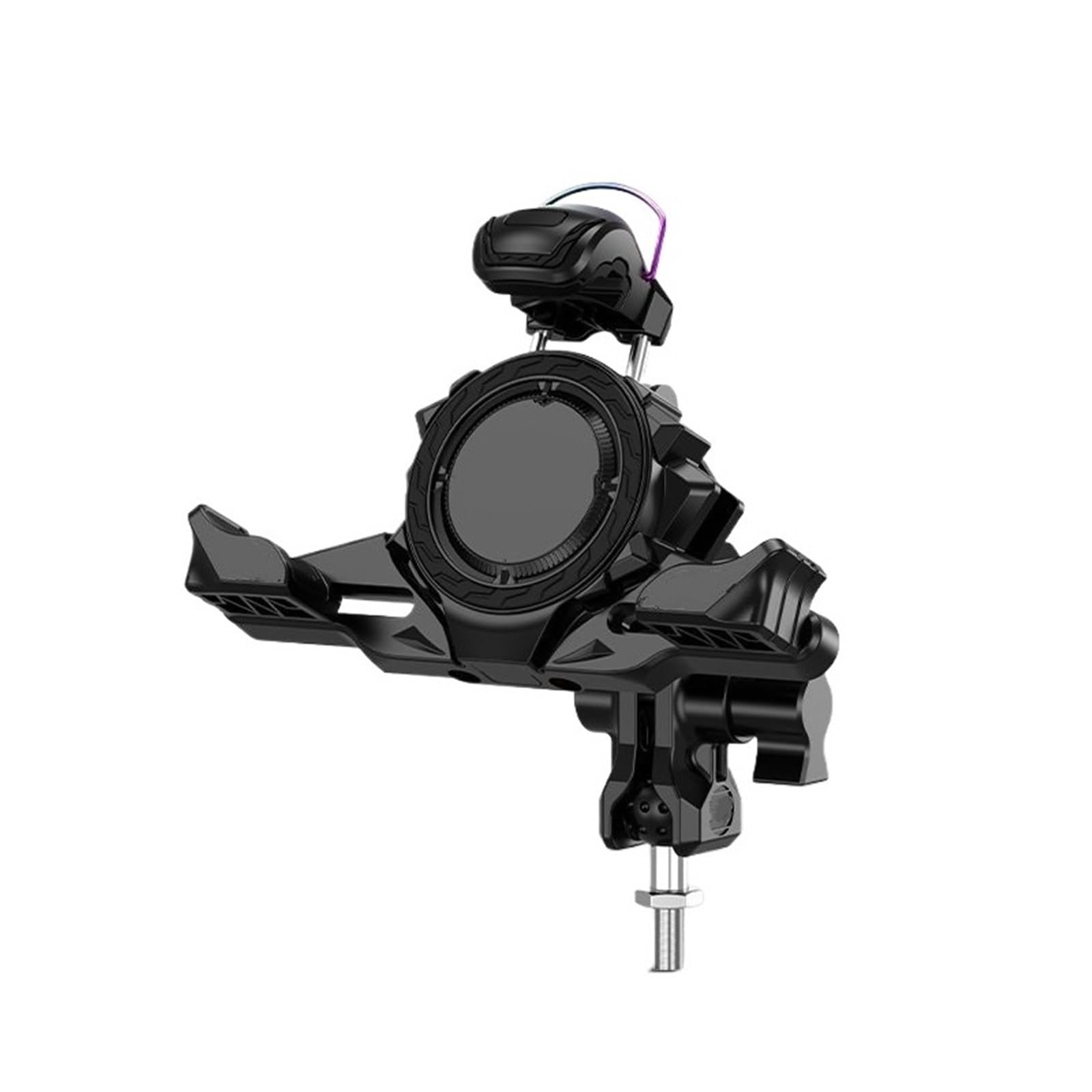 Support téléphone moto sans fil et support GPS stable anti-choc