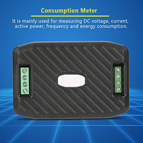 Image of Jeanoko Pack of 1 PZEM-017 DC Communication Box, RS485 Interface Modbus 0-300V 300A Shunt USB Cable Voltage Current Power Energy Consumption Meter(PZEM-017+300A)