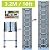 Telescoping Ladder, 10 FT Stainless Steel Extension Ladder for Home, Collapsible Ladders 330 Lb Max Capacity, Multi-Purpose Telescopic Ladder for Roof Ceiling, Household Daily, EN131 Certificated
