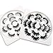 KellyRoom 20mm Lashes 3D Faux Mink 14 Pairs Long Natural Dramatic Fake Eyelashes with Lash Applicator (2 Styles)