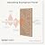 BUBOS 4 Pcs Decor Acoustic Panel 23.6x11.8" Self Adhesive Acoustic Wall Art