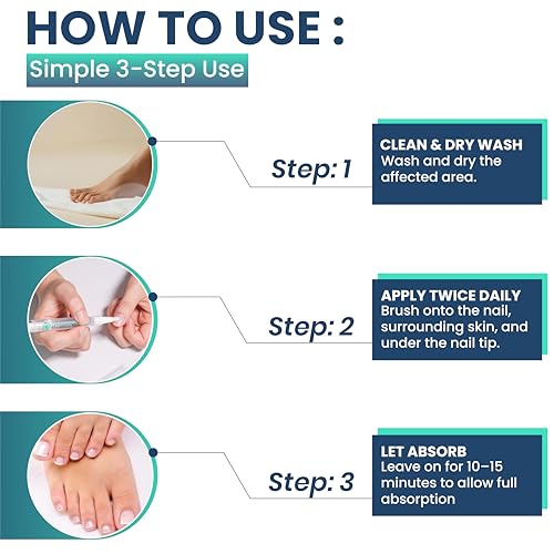 Extra Strength Nail Repair Pen – Restores Damaged, Thick or Discolored Nails with Natural Oils & Undecylenic Acid – Nail Support Formula – 2 Pack - Image 6