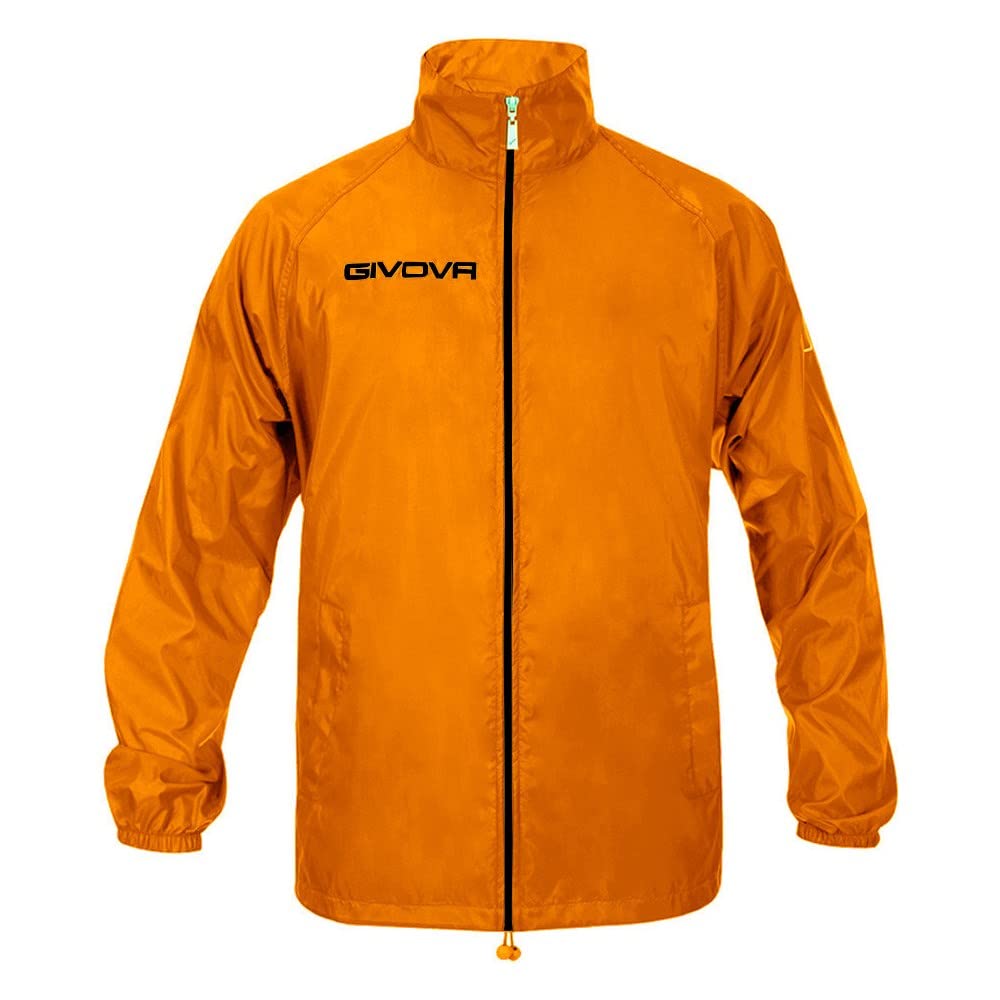 Givova, rain basic, orange fluo, XS