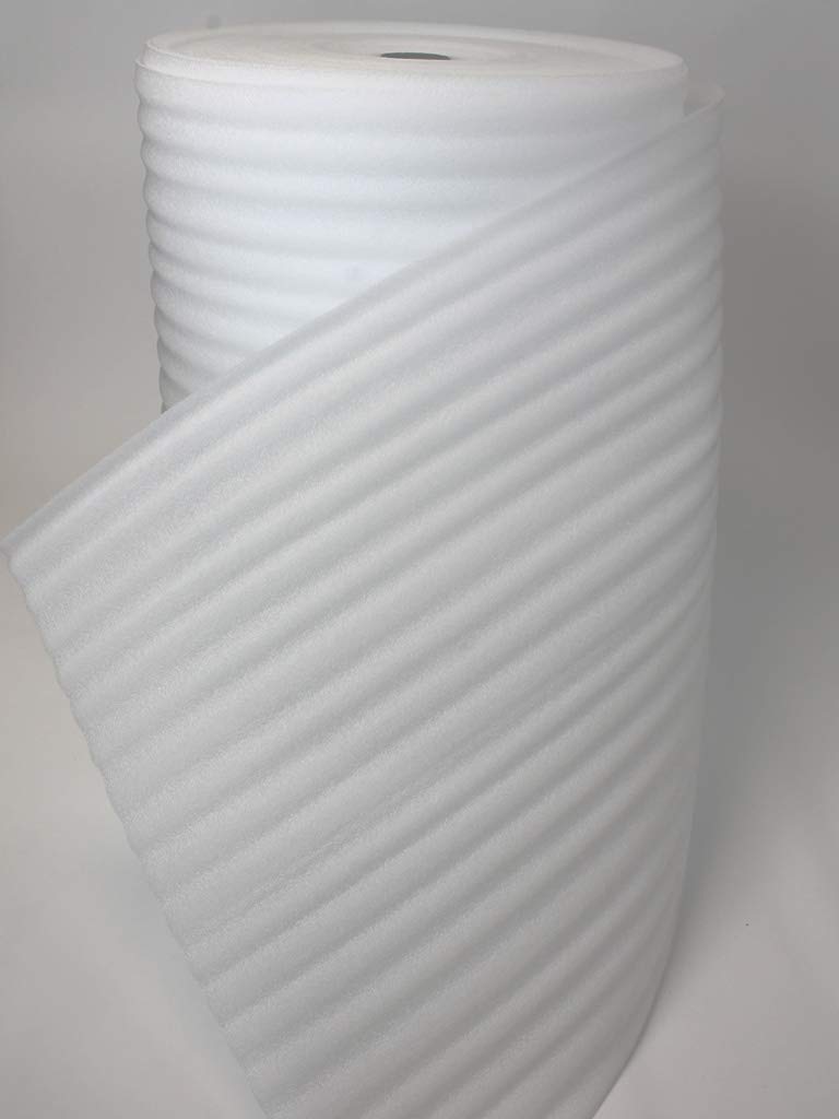 TotalPack Schaumstofffolie, ideal zum Verpacken, Umzug, Isolierung, Schutzunterlage (500 mm x 200 m, Farblos)