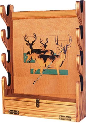 DIY Rifle Rack Plans - San Angeo Gun Wall Stand -1