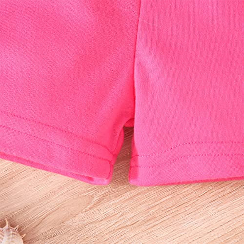 Image of Toddler Girls Summer Clothes Outfits Bow Shoulder Sleeveless Sunflower Shirt Tops and Shorts 2 Piece Sets