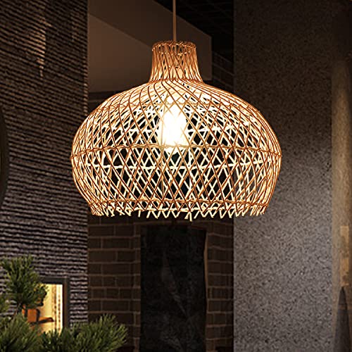 Suspension en bambou pour salle à manger et salon crée une ambiance zen asiatique
