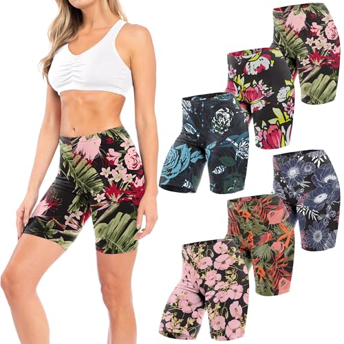 Image of Sexy Basics Womens Ultra Soft Yoga Bike Short | Stretch Boxer Briefs | Multi Packs