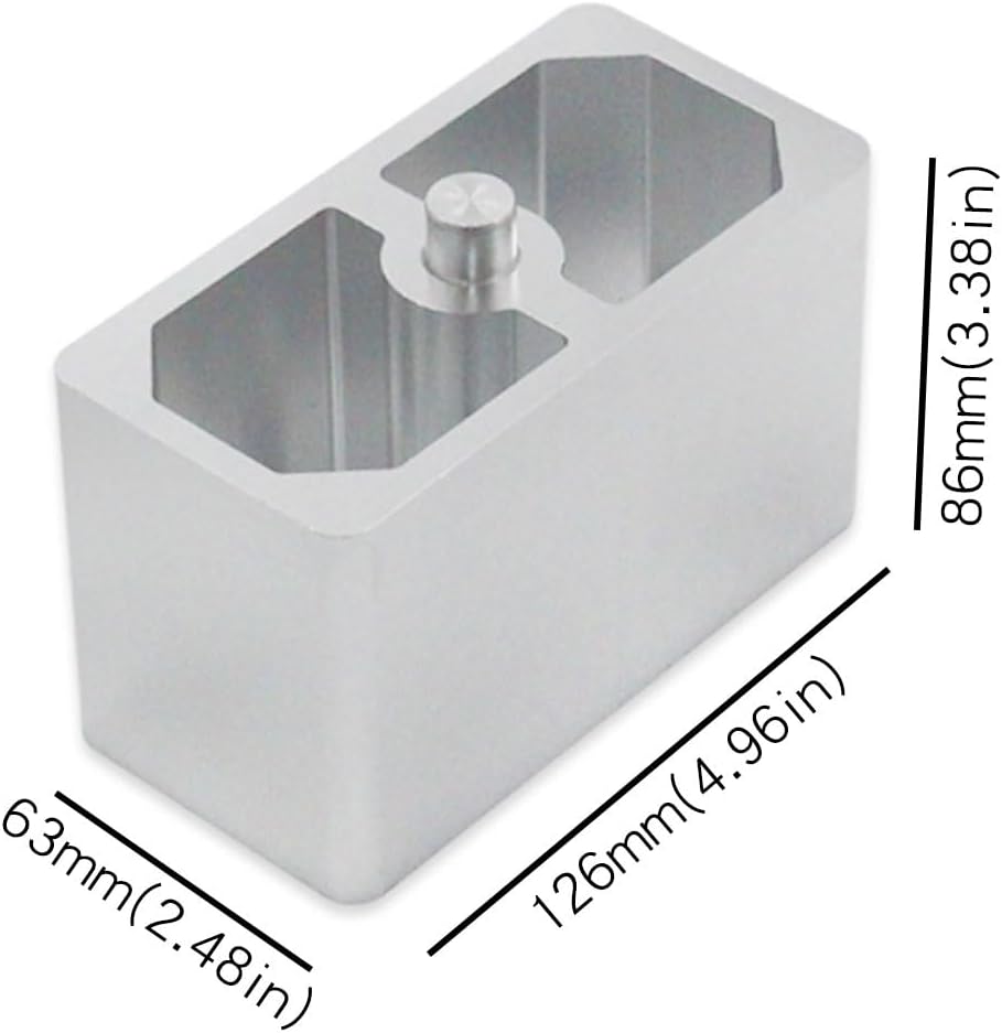 3 Inch Aluminum Leaf Spring Lowering Block-Universal