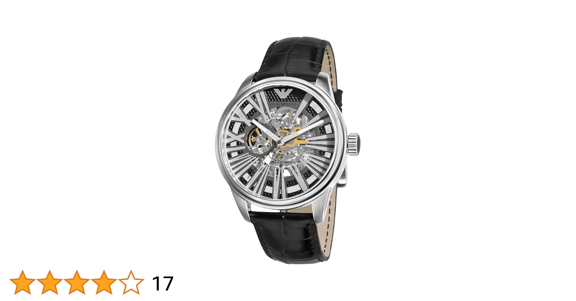 EMPORIO ARMANI AR4629 腕時計 エンポリオアルマーニ腕時計/メンズ/AR4629/スケルトンダイアル