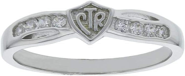 Plain Bow LDS CTR Ring by Ringmasters | Choose the Right Faith Ring | Keepsake LDS Jewelry