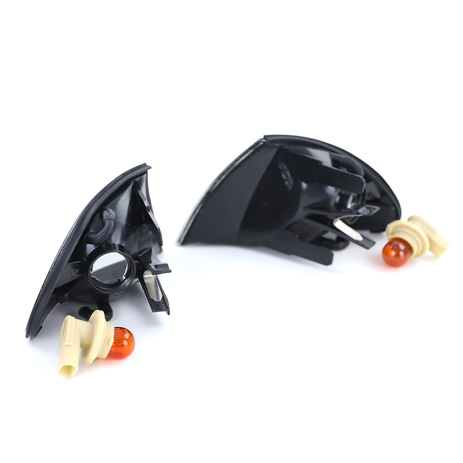 Touring clignotant avant pour bMW e46 berline modèles 1998–2001 (noir)
