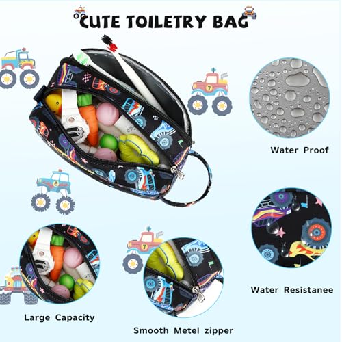CAMTOP Travel Toiletry Bag for Kids Cute Toiletry Bags for Girls Boys Waterproof for Toiletries Accessories Bathroom Stuff3