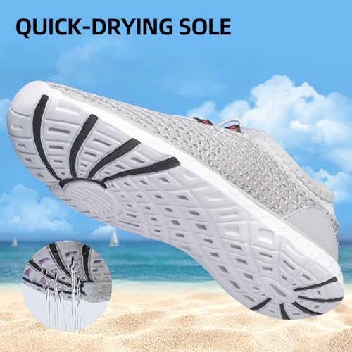 Image of DOUSSPRT Men's Water Shoes Quick Drying Sports Aqua Shoes