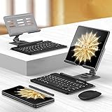 Support de téléphone pliant horizontal 360°rotation nouvel axe de rotation ar avec angles illimités