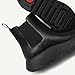 FitFlop F-Mode Leather Flatform Chelsea Boots All Black 8 M (B)