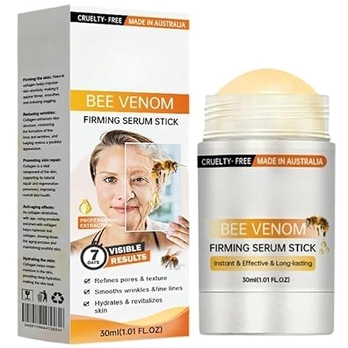 Siero rassodante per il viso, antirughe con acido ialuronico, idratante,