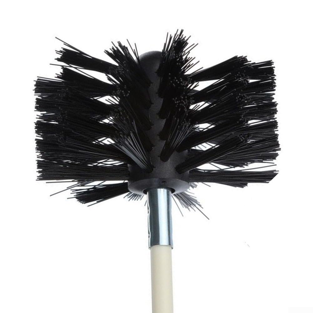 Chimney Brush Head, Lint Remover Bristle Head, Vent Cleaning Brush Chimney, Dry Duct Sweep Tool(150mm)