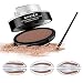 Turelifes Waterproof Eye Brow Stamp Powder Perfect Eyebrow Power Seal Nature Eye Brow Powder (Light brown)