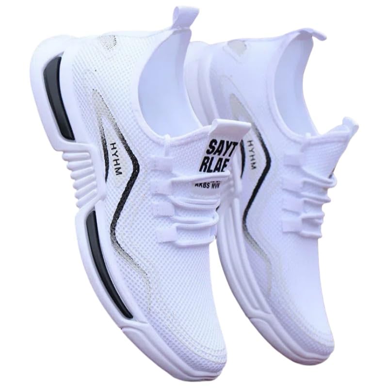 Men's mesh Breathable Running Sports Shoes - Lightweight and Comfortable, Fashionable and Versatile, Suitable for Outdoor Activities and Gym use.