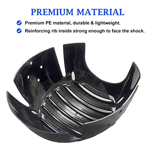 4 Pack Universal Bump Cap Insert, Baseball Caps Insert, Breathable And Lightweight Hard Hat Insert, Provide Head Protection (4 Pack Black) #TOP2